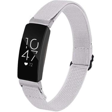 Imagem de Pulseira Miimall compatível com Fitbit Inspire Grey