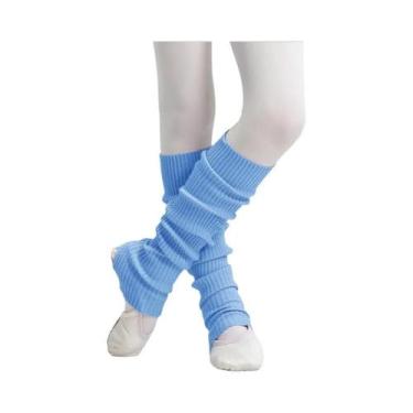Imagem de Meias De Ballet Longas Extra Macias Para Meninas, Aquecedores De Perna