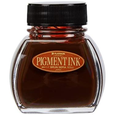 Imagem de Platinum caneta-tinteiro partículas de tinta ultra pigmentada Blanc sépia INKG-1500# 65 (importação do Japão)