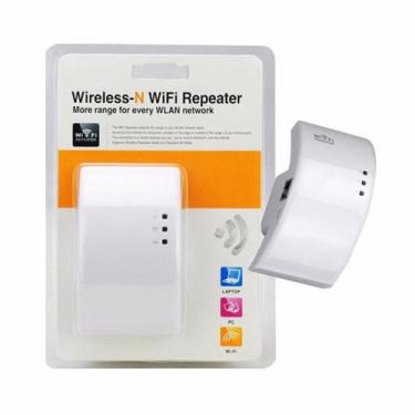 Repetidor De Sinal Wi-fi Amplificador Roteador Expansor De Rede Internet  Wireless Wifi.