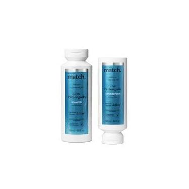 Imagem de Kit Match Liso Prolongado: Shampoo 300ml + Condicionador 280ml