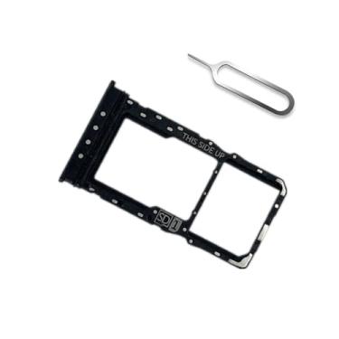 Imagem de VIESUP Substituição do suporte do cartão SIM para Motorola Moto G 5G 2023 XT2313 com ferramenta removida - Preto (1 peça)