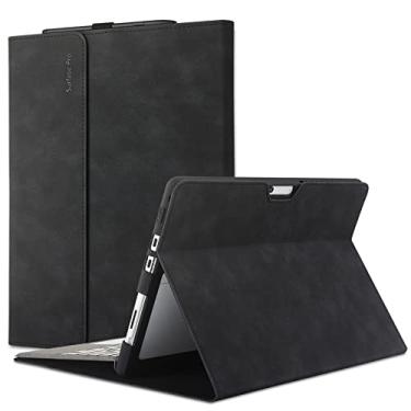 Imagem de xisiciao Capa protetora para Microsoft Surface Pro 8 com suporte, portfólio de negócios fino e leve de 33 polegadas, compatível com capa de teclado