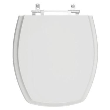Imagem de Assento Sanitario Thema Cinza Platina para Vaso Incepa - Pontto Lavabo