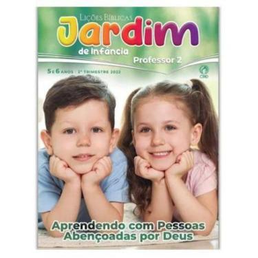 Imagem de Revista Lições Bíblica Jardim de Infância Professor 2º Trimestre 2022 