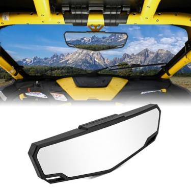 Imagem de WeiSen Espelho retrovisor central 360° super grande angular compatível com Can Am Maverick X3 Sport Commander MAX 2017-2024