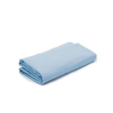 Imagem de Lençol de Elástico Avulso Berço Americano 70cm x 130cm x 15cm Azul Arr
