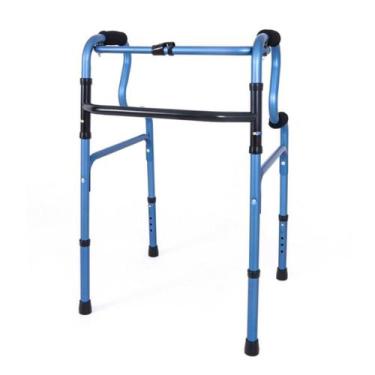 Imagem de Andador Para Reabilitação / Idoso Multifuncional Dobrável Em Alumínio 