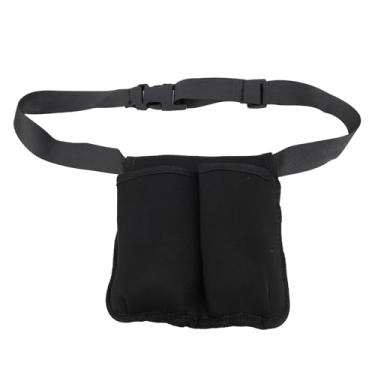 Imagem de Bolsa para Garrafa de Massagem, Coldre para Garrafa de Massagem de Duas Garrafas, Organizador de Suporte de Cintura para óleo de Loção de Massagem, Com Cinto Ajustável,