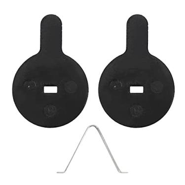 Imagem de Pastilhas de freio de resina Conjunto para freios a disco Le 21r semi metal almofadas com placa traseira de aço inoxidável para desempenho silencioso e suave (LE-21R)