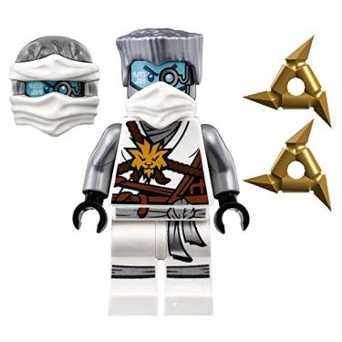 Imagem de Figura LEGO LEGO Ninjago Zane Titanium 70588 Altura 5cm