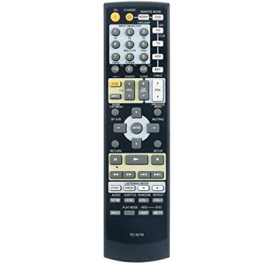 Imagem de Comandante de controle remoto de substituição RC-607M adequado para receptor AV Onkyo TX-SR503 TXSR503 TX-SR8350 TXSR8350 TX-SR503B TX-SR503S TXSR503B TX-SR503E TXSR503E TXSR503S