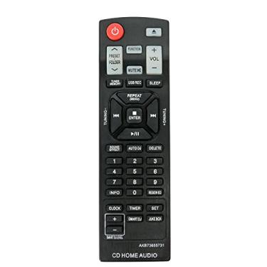 Imagem de AKB73655731 Controle remoto de substituição aplicável para LG CD Home Audio Mini Hi-FI System CM9940FB CM9940 CMS9940F/W