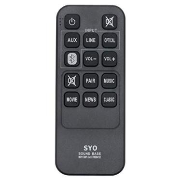 Imagem de WIR113001-FA03 FWSB415E Ajuste remoto substituído para Sanyo Sound Bar WIR113001-FA05 FWSA205E Base de som
