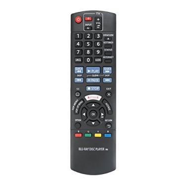 Imagem de Novo controle remoto de substituição N2QAYB001024 para leitor de discos Blu-Ray Panasonic DMP-BD93 DMP-BD903 DMP-BDT271 DMP-BDT280 DMP-BD94