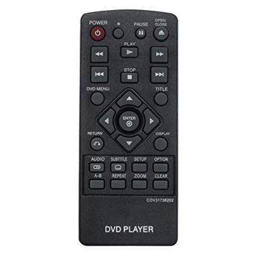 Imagem de COV31736202 Controle remoto substituto para LG DVD Player DP132 DP132NU DP132-H DP132H