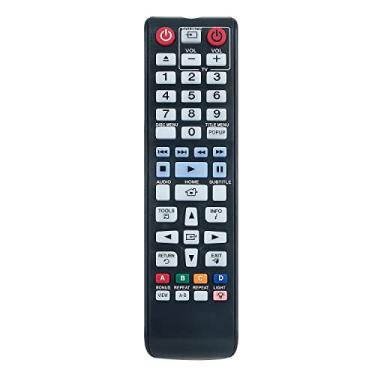 Imagem de Allimity AK59-00177A sub AK59-00172A controle remoto substituído adequado para Samsung DVD BD Blu-Ray Disc Player BD-F5700M BDHM57 BD-HM57C BD-F6700/ZA Subcontrolador AK59-00172A