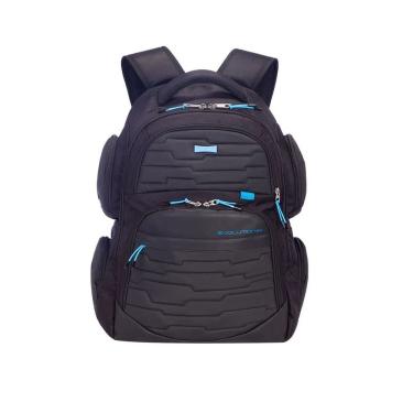 Imagem de Mochila Costas Grande P/ Notebook Evolution Dark Vision Preta - Sestini