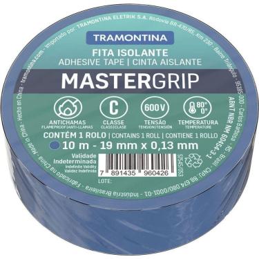 Imagem de Fita Isolante Classe C 0,13x19 Mm Azul 10 M - Tramontina