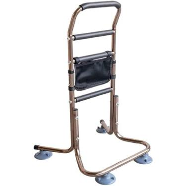 Imagem de Assistência De Cadeira Para Idosos Com Bolso De Armazenamento, Altura Ajustável Em Bengala, Grades De Cama Para Idosos Sentar E Levantar, Auxiliares De Mobilidade Portáteis, Assistên, A