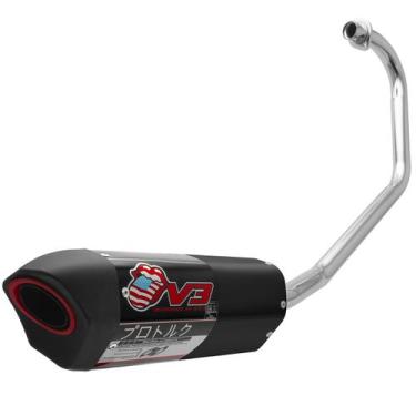 Imagem de Escapamento Esportivo Alumínio Pro Tork V3 Strada 1993 Até 2003, ALUMÍ