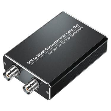 Imagem de Conversor SDI para HDMI MISOTT 1080P com saída de loop SDI 3G-SDI/HD-S