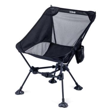 Imagem de Cadeira de praia dobrável para acampamento iClimb Ultralight Compact B