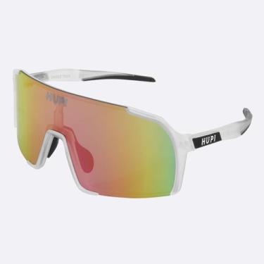 Imagem de Óculos de Sol HUPI Andez Teen Cristal - Lente Rosa Espelhado, Cristal,