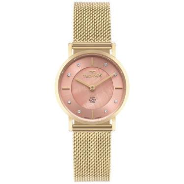 Imagem de Relógio Technos Feminino Slim Dourado - 2025LTX/1T