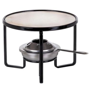 Imagem de Kit Fondue Rechaud Com Queimador Fogareiro Acendedor Para Camping Rest