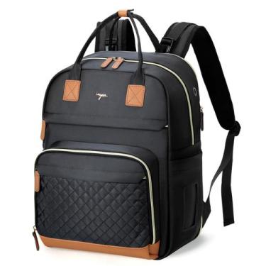 Imagem de Mochila Tonyeee Bolsa de Pañales Extra Grande 25-37L Negra