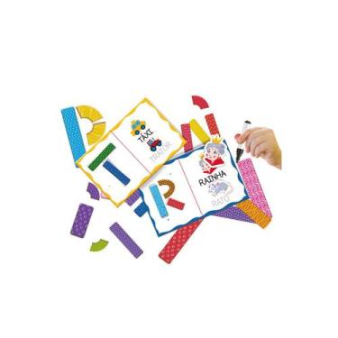 Imagem de Laboratório do alfabeto e primeira escrita montessori - brincadeira de