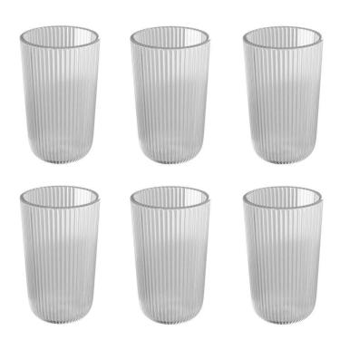 Imagem de Conjunto 6 Copos Altos 430 Ml Lines Wolff