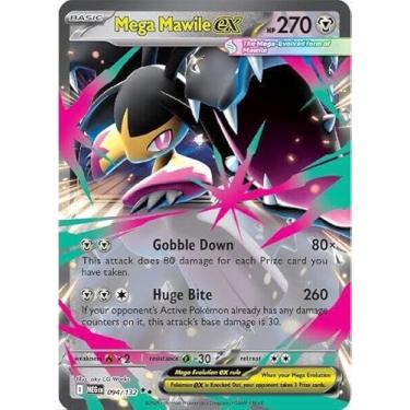 Imagem de Pokemon - Mega Mawile ex - 094/132 - ME01: Mega Evolution (MEG) - Double Rare - Single Card