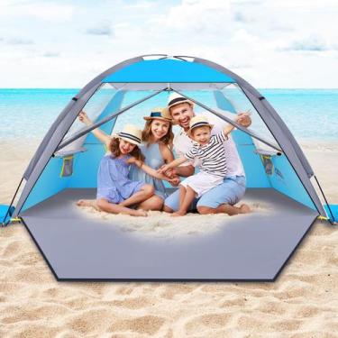 Imagem de Barraca de praia portátil HAPPY TRAVEL UPF 50+ Shelter 260x165x150cm