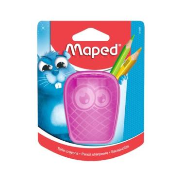 Imagem de Apontador com Depósito, Maped, Pulse Castor, 071551, 2 Furos, Cores Sortidas