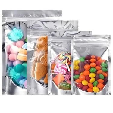Imagem de Saco Zip Lock Poolsy Stand Up Pouch Metalizado 100 Unidades Escolha a 