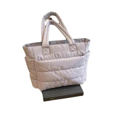 Imagem de Bolsa Tote Feminina De Grande Capacidade, Versátil Para O Dia a Dia, B