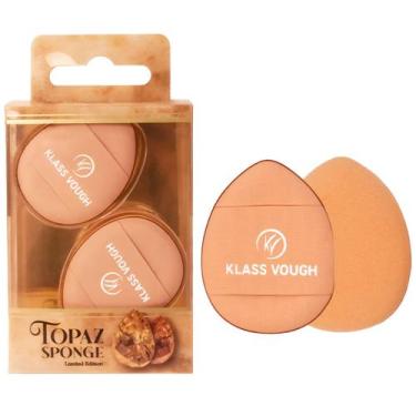Imagem de Esponja Topaz para Base e Corretivo com 2 Unidades Klass Vough