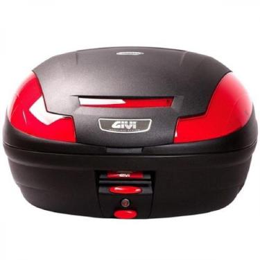 Imagem de Givi bau monolock 47l simply lente vermelha e470n