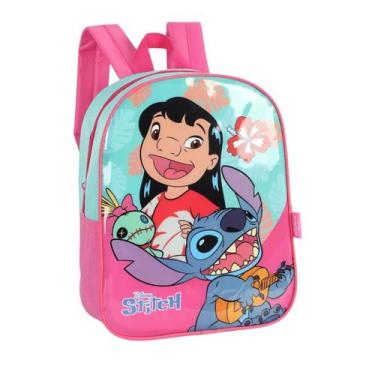 Imagem de Mochila Creche Disney LiLo Stitch Escolar Passeio Infantil - Luxcel, P