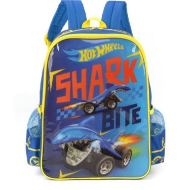 Imagem de Mochila Infantil HOT Wheels Grande Amarela