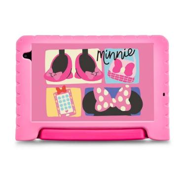 Imagem de Tablet Multi Infantil Minnie, 6Gb Ram 64GB Proc Octa Core