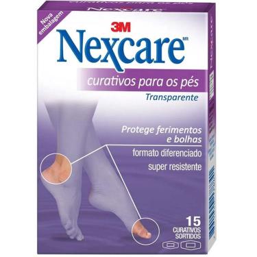Imagem de Curativo para os PES Sortidos 3M Nexcare Transparente