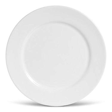 Imagem de Porto Brasil Conjunto com 6 Pratos Raso Flat Branco