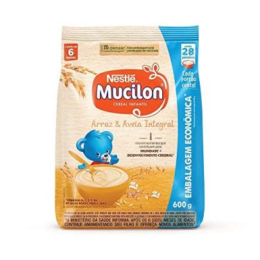 Imagem de Mucilon Cereal Infantil Arroz E Aveia 600G