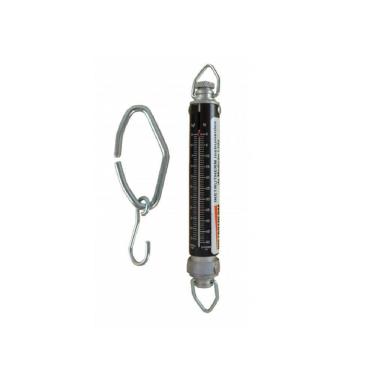 Imagem de Dinamômetro Analógico Faixa 0 A 5Kgf Tubular Graduação 100Gf Alumínio 1 Divisão Linear At-5 Portátil Instrutherm