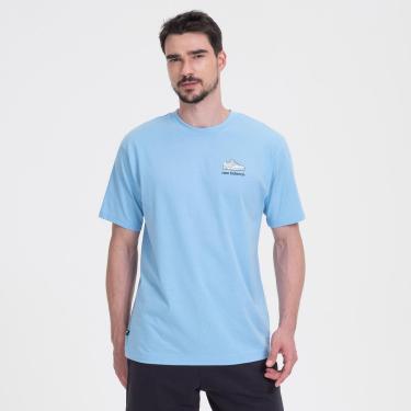 Imagem de Camiseta New Balance Qt 550 Embroidered Masculina-Masculino