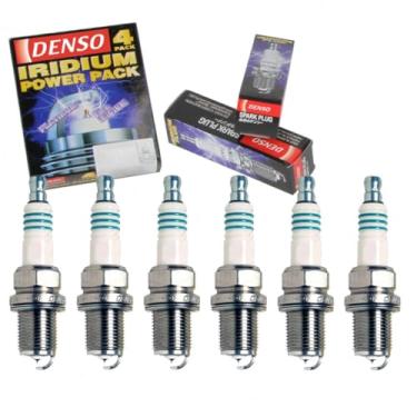 Imagem de 6 velas de ignição DENSO Iridium Power compatíveis com Toyota Highlander 3.0L 3.3L V6 2001-2010