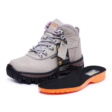 Imagem de Bota Feminina Adventure Trabalho Passeio Em Couro legitimo Conforto - 